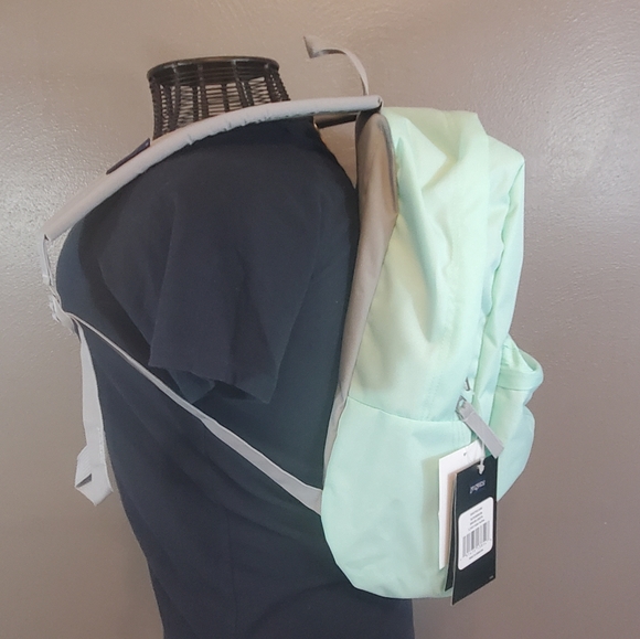 Jansport Superbreak Brooke Green/Mint Backpack - Picture 4 of 8